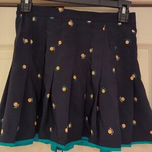 Vintage Women TAIL Navy Pleated Mini Skirt Tennis Size 6 Pickleball
